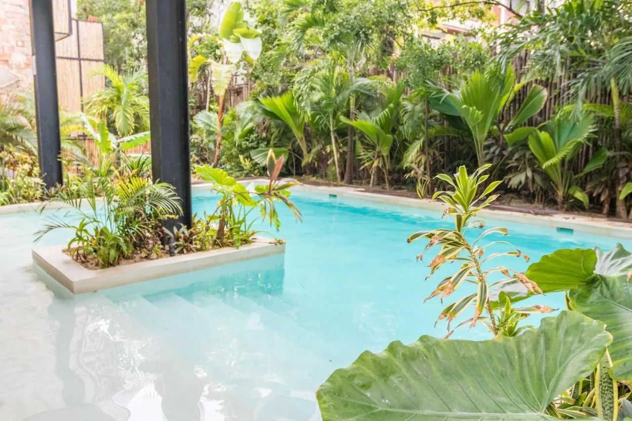 Lovely & Boho-Style 2Br Apartment Aldea Zama Insta-Worthy Pool, Uncovered Patio & Terrace Tulum