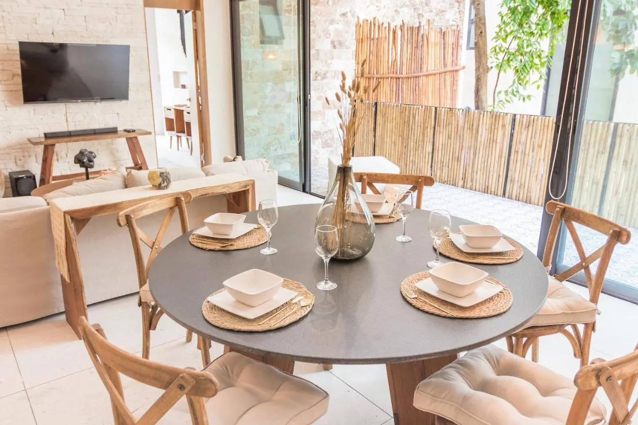 Lovely & Boho-Style 2Br Apartment Aldea Zama Insta-Worthy Pool, Uncovered Patio & Terrace Tulum