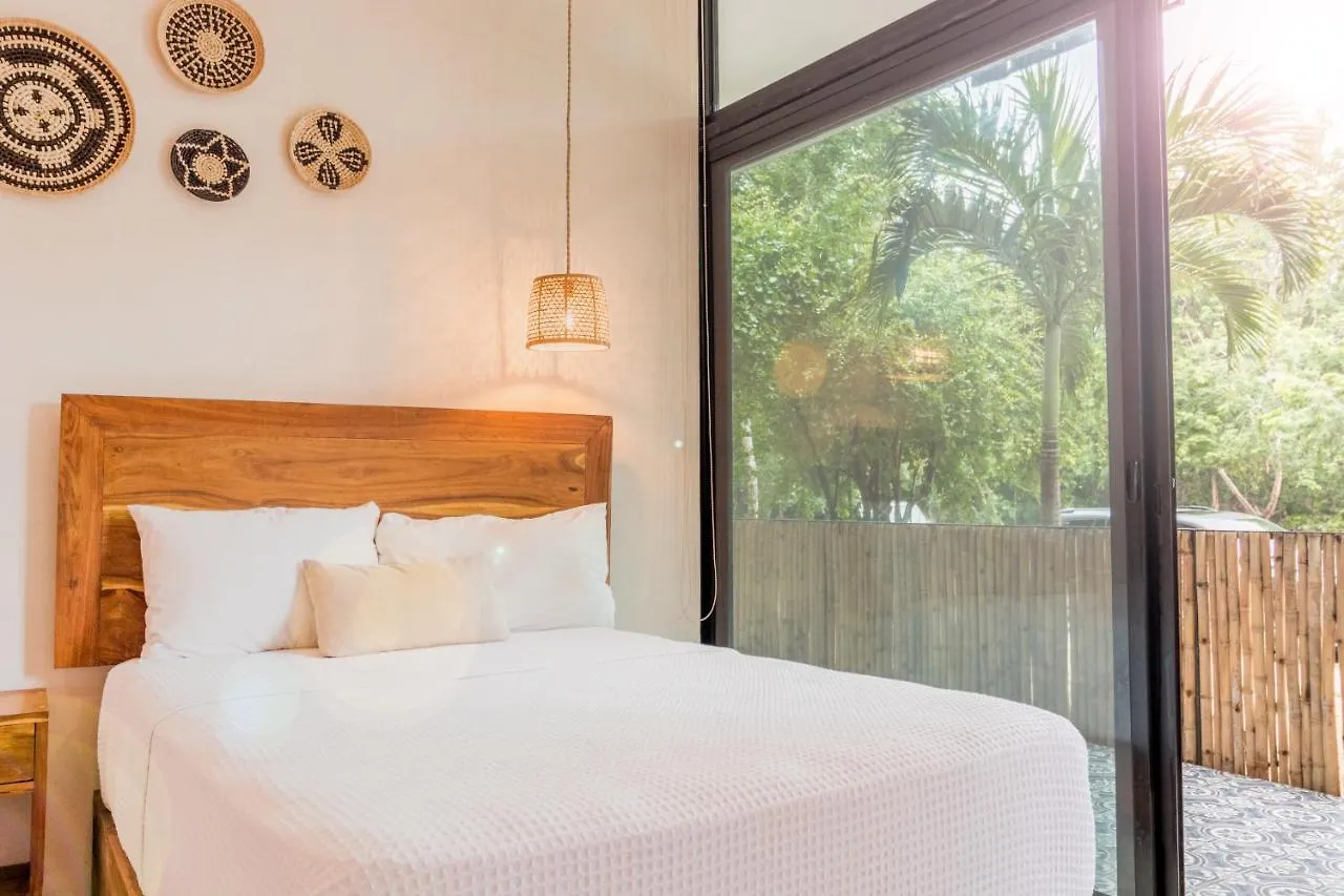 Lovely & Boho-Style 2Br Apartment Aldea Zama Insta-Worthy Pool, Uncovered Patio & Terrace Tulum 0*,  México
