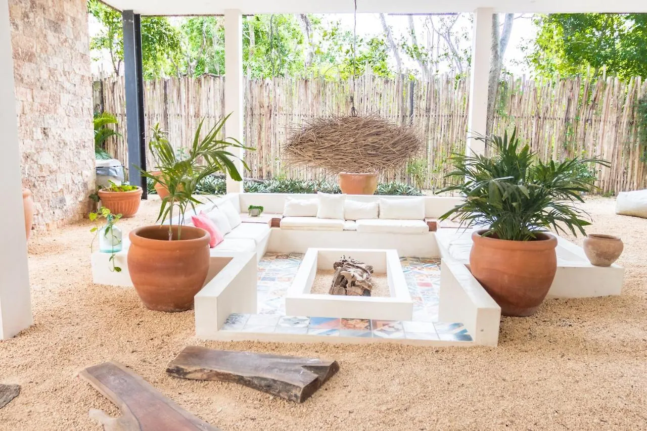Lovely & Boho-Style 2Br Apartment Aldea Zama Insta-Worthy Pool, Uncovered Patio & Terrace Tulum México