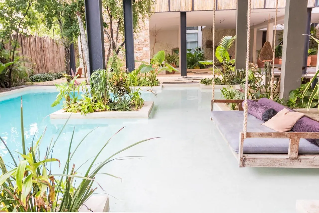 Lovely & Boho-Style 2Br Apartment Aldea Zama Insta-Worthy Pool, Uncovered Patio & Terrace Tulum